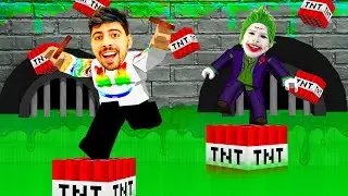 NÃO ENCOSTE NA TNT DO ROBLOX COM O CORINGA!! (Don't Touch The TNT ROBLOX)