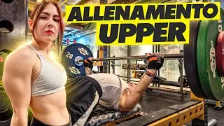 ALLENAMENTO UPPER + consigli per la panca✨ 