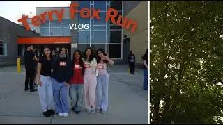 Terry Fox Run | School vlog!!