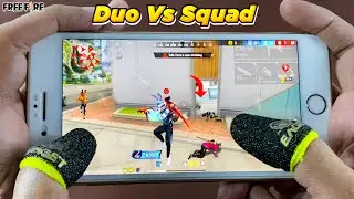 Duo Vs Squad 💪 SCAR+MP40 🔥 99% Headshot Rate ⚡️| Solara Map Full Gameplay | Free Fire iPhone 2026