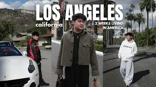 LOS ANGELES 🇺🇸 | Ferrari Driving, NBA Lakers Game, GTA Real Life Locations, Foodtrip & More!
