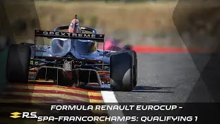 2020 Formula Renault Eurocup - Spa-Francorchamps - Qualifying 1