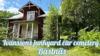Ivanssons junkyard car cemetery Båstnäs