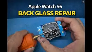 Apple Watch Series 6 Back Glass Replacement | No Screen Removal