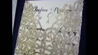 Glitter Invitations