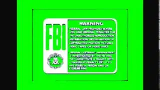 Disney FBI Warning Green Screen Free To Use