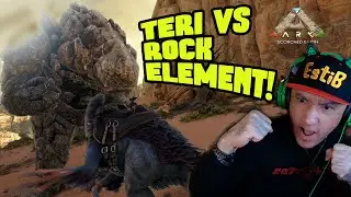 ARK Survival Evolved Season 4 - Teri vs Rock Element (Gameplay Ep12) | Estib Playz
