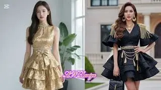 Golden Look Vs Black Look 🌼 | Which One Is Your Favorite Look 😍✨