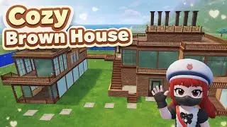 HEARTOPIA | cozy brown house !