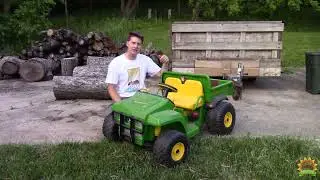 Power Wheels converted to run off a drill battery