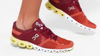Кроссовки ON Cloudflow Rust/Pacific 6 мм м.
