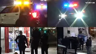 LAPD OLYMPIC UNTIS RESPONDING CODE 3 | SHOOTING