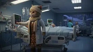 The Little Cat Doctor 🐱⚕️ Who Became a Symbol of Hope in a Silent Hospital 💙✨
