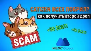 CATIZEN - СКАМ? Успей получить ВТОРОЙ ДРОП и ЗАРАБОТАТЬ [$CATI]