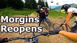 Morgins Bikepark is BACK! 2024 Big Crew Laps