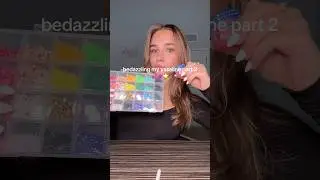 Теперь это выглядит так мило! #bedazzled #bedazzling #makeup #grwm #makeuplover
