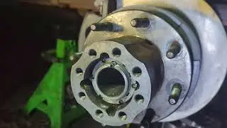 final repair video of right rear axle on my RV