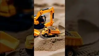 Mini machines at work #Shorts #MiniConstruction #Satisfying #OddlySatisfying #MiniMachines #ASMR