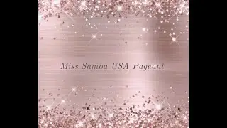 RED CARPET - MISS SAMOA USA PAGEANT 2025