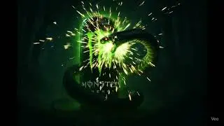 Monster Energy Dark Fantasy Ad Concept | Created by Freelance Digital Marketing Consultant in Kochi