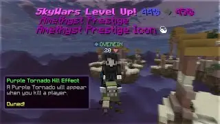 hitting amethyst prestige in skywars
