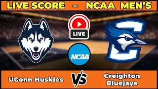🔴 LIVE: UConn at Creighton | NCAAM Men's Basketball Scoreboard | Feb 1 | Big East Pink Out Game
