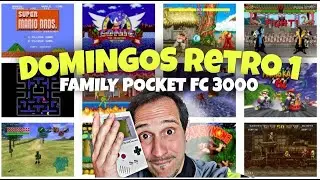 DOMINGOS RETRO 1 (FAMILY POCKET FC 3000) No lo he comentado en el video, Donkey Kong es piratisimo😂