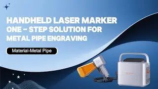 Handheld Laser Pipe Marker: On-Site Engraving Demo | Oil & Gas Compliance