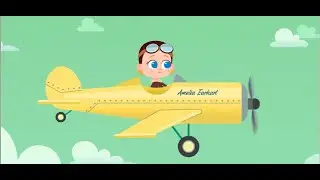 Amelia Earhart y su Canario Amarillo