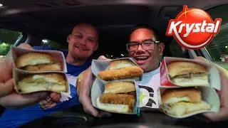 FINNISH MAN TRIES KRYSTAL'S FOR THE FIRST TIME