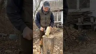 #greenwoodworking #carving #woodworking #kuksacarving #kuksa #ax&eacute;
