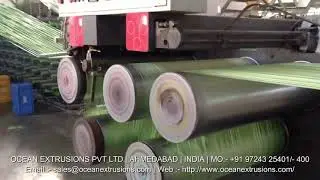 Raffia Tape Stretching Line