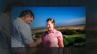 Golf Suprise Engagement Proposal