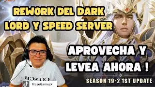REWORK DEL DARK LORD / DL Y SPEED SERVER 2025 👑 EMPIEZA A SUBIR TU CUENTA YA 👑 | Mu Online S19.1 💥