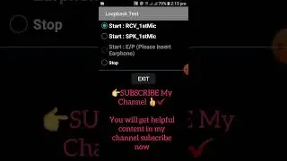 #How to check samsung mobile mic