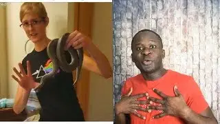 Woman Lets Snakes Bite Her To Show Different Types of Bites