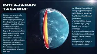 AJARAN TASAWUF IMAM AL-GHAZALI (Tokoh Tasawuf Sufi Besar)