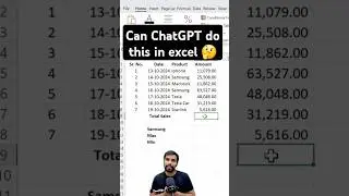 ChatGPT in Excel: A Game-Changer! #excel #exceltips #exceltutorial #msexcel #shorts