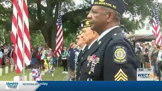 Community members gather for Memorial Day ceremony at Wilmington National Cemetery