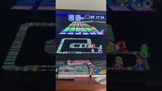 Rainbow Road Super Mario Kart (SNES) #retrogaming
