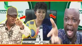 Abronye Storms Live Radio To Attack Lawson TV Presenter Over False News