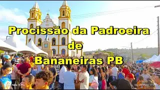 Procissão de Nossa Senhora do Livramento 2026. Bananeiras PB 