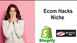 Niche Research Ecom Hack