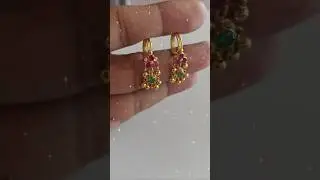 south Indian treditional earrings🥰🥰 #shortsfeed #goldjewellery #trendingshorts #newdesign #gold 🥰🥰🔥🔥