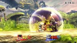 Ryu vs fox ssb4 wiiu