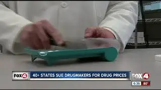 Several states ban together to sue drug makers over drug prices