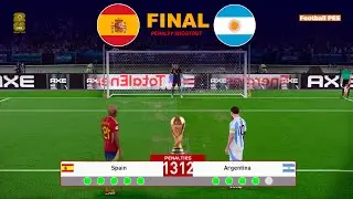 Испания &ndash; Аргентина &ndash; Серия пенальти &ndash; Финал ЧМ-2026 | Месси против Ямала | ПЭС