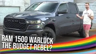 The 2025 Ram 1500 Warlock is a Cheaper Rebel with a Bench Seat