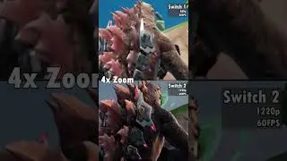 Nintendo Switch 2 vs. Switch 1 Fortnite Graphics and FPS Comparison #fortnite #nintendoswitch2