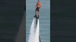 How to FLY like a PRO using a WATER FLYBOARD! || #shorts #ytshorts #ytviral